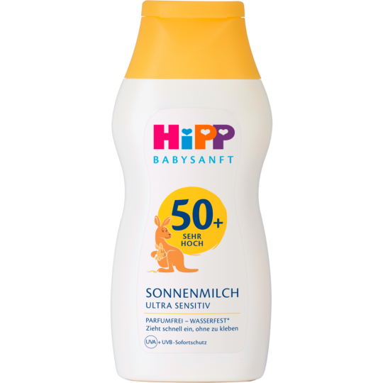 Hipp Babysanft Sonnenmilch LSF 50+ Mini 200ml