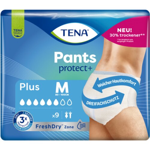 Tena Pants Protect+ Plus M 9ST