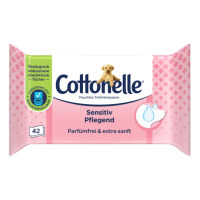 Cottonelle Feuchtes Toilettenpapier Sensitiv Pflegend...