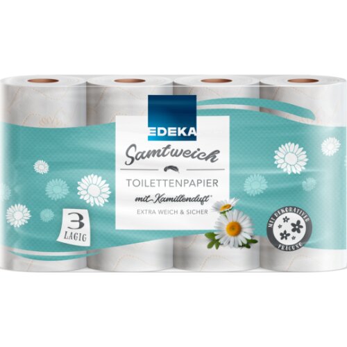 EDEKA Toilettenpapier Kamille 3-lagig 8x150BL