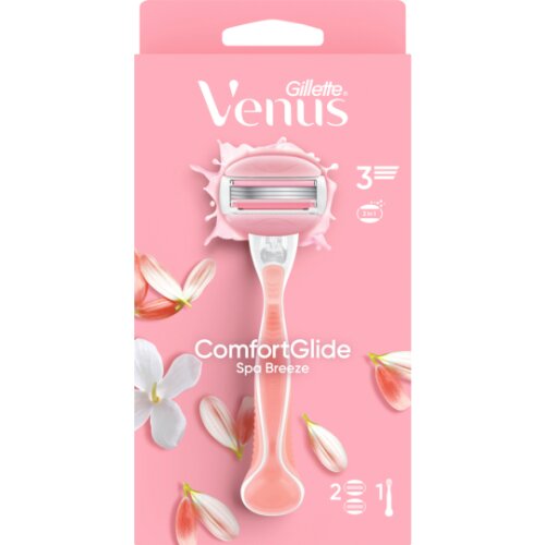 Venus Rasierer Comfortglide Spa Breeze mit 2 Klingen