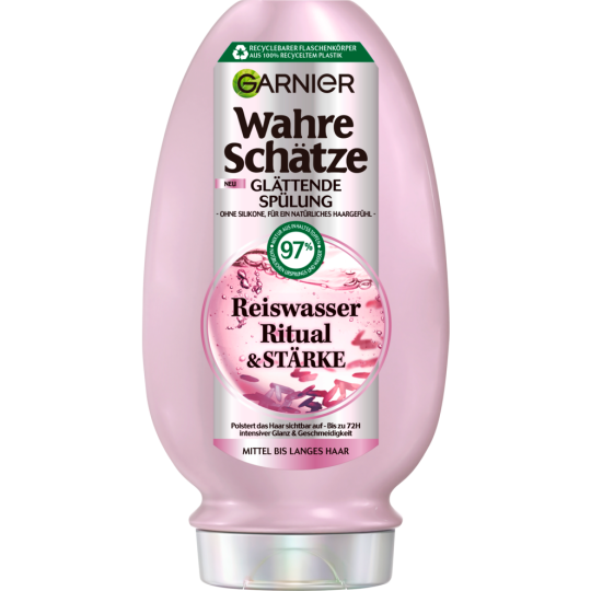 Garnier Wahre Schätze Reiswasser Ritual & Stärke Glättendes Spülung 200ml