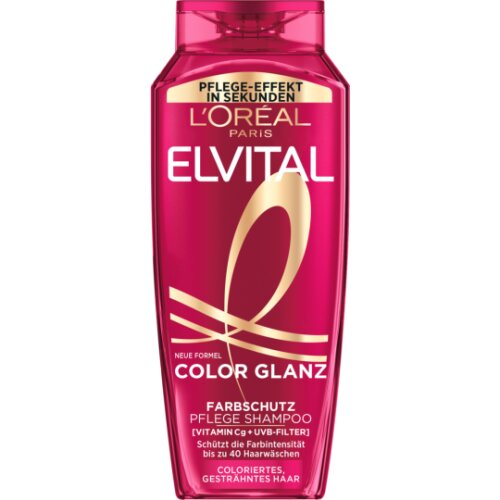 Elvital Color Glanz Pflege Farbschutz Shampoo 300ml