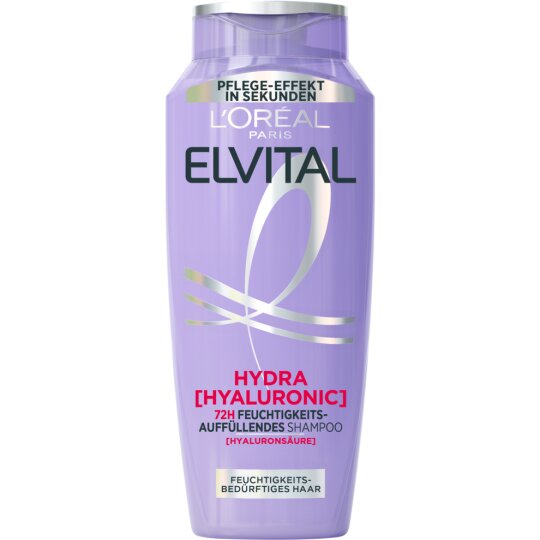 Elvital Hydra Hyaluronic 72H Feuchtigkeits-Auffüllendes Shampoo 300ml