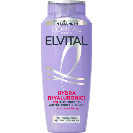 Elvital Hydra Hyaluronic 72H Feuchtigkeits-Auffüllendes Shampoo 300ml