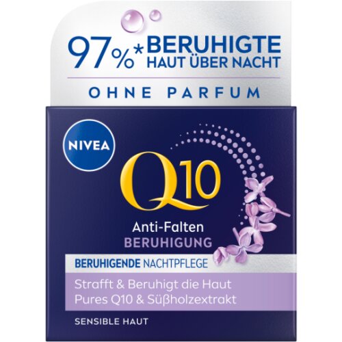 Nieva Q10 Anti-Falten Beruhigende Nachtpflege Sensible Haut 50ml