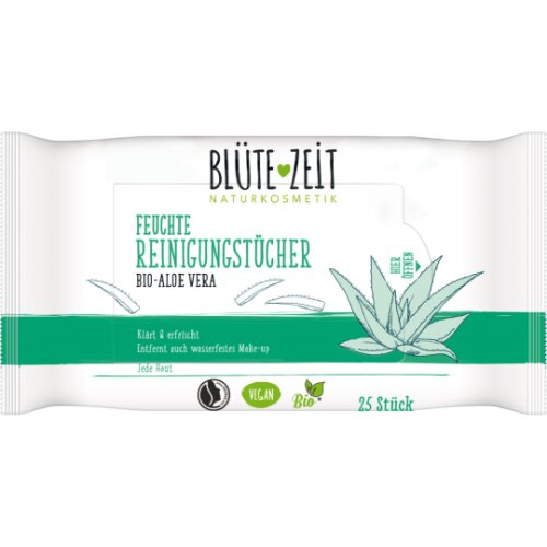 BLÜTEZEIT Gesichtsreinigungstücher 25ST