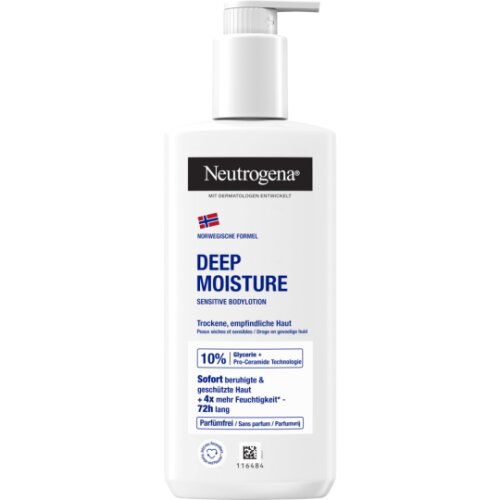 Neutrogena Norwegische Formel Deep Moisture Sensitive Bodylotion 250ml