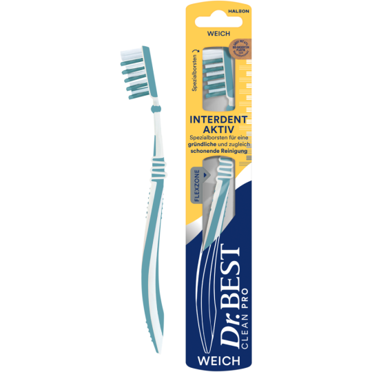 Dr.Best Interdent Aktiv Zahnbürste weich