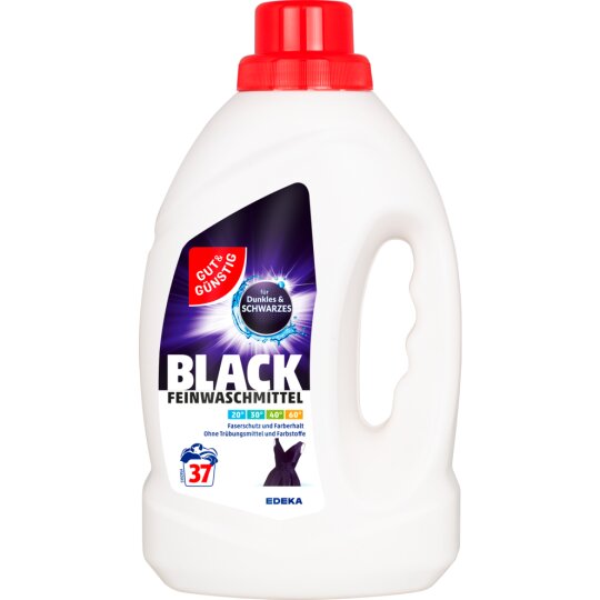 GUT&GÜNSTIG Feinwaschmittel Black 37WL 1,5l