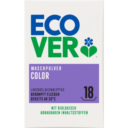 Ecover Color-Waschpulver Konzentrat 18WL 1,35kg