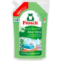 Frosch Waschmittel Sensitiv Aloe Vera 24WL 1,44l