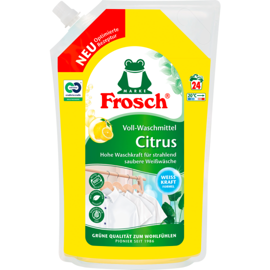 Frosch Vollwaschmittel Citrus 24WL 1,44l