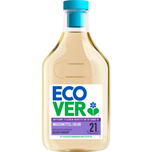 Ecover Flüssig-Waschmittel Color Apfelblüte & Freesie 21WL 750ml