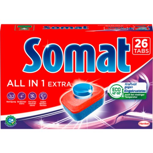 Somat All in 1 Extra 26Tabs 431,6g