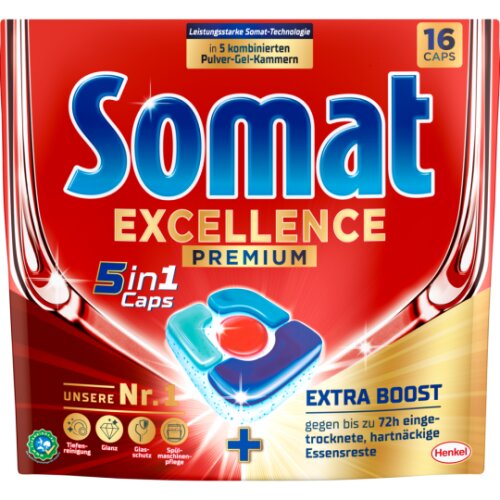 Somat Excellence Premium 5in1 Caps 16Tabs 297,6g