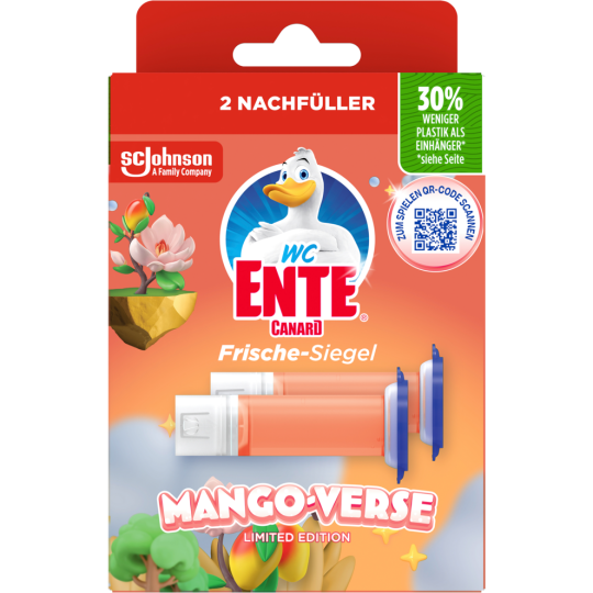 WC Ente Frische Siegel Mango Verse Nachfüller 2x36ml