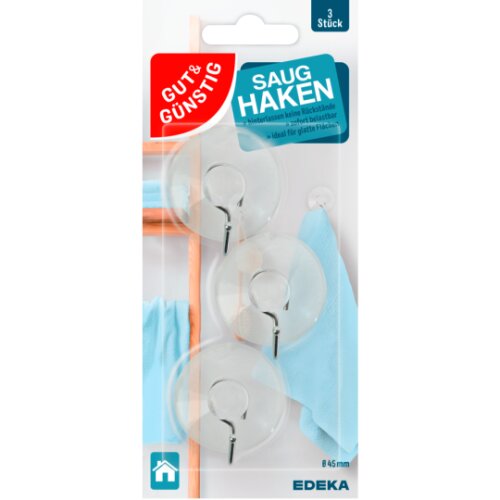 GUT&GÜNSTIG Saughaken 3ST