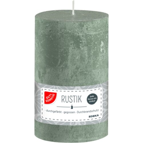 GUT&GÜNSTIG Rustikstumpe salbeigrün 13x7cm