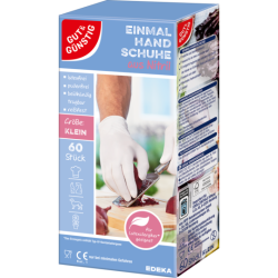 GUT&GÜNSTIG Einmalhandschuhe Nitril weiß...
