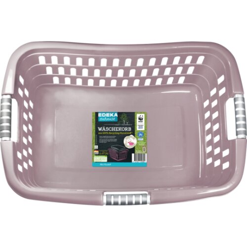 EDEKA zuhause Wäschekorb rosa
