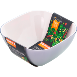 EDEKA zuhause Salatschälchen grau