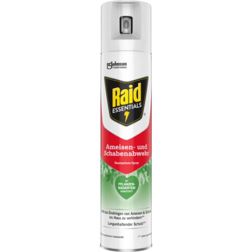Raid Essentials Ameisen-und Schabenabwehr Raumschutz-Spray 300ml
