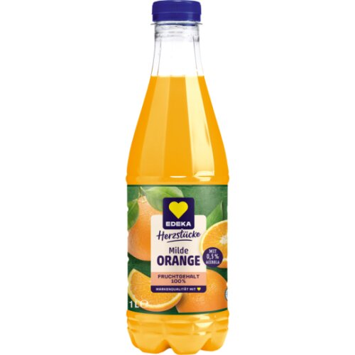 EDEKA Fruchtliebe Milder Orangen saft 6x1l DPG