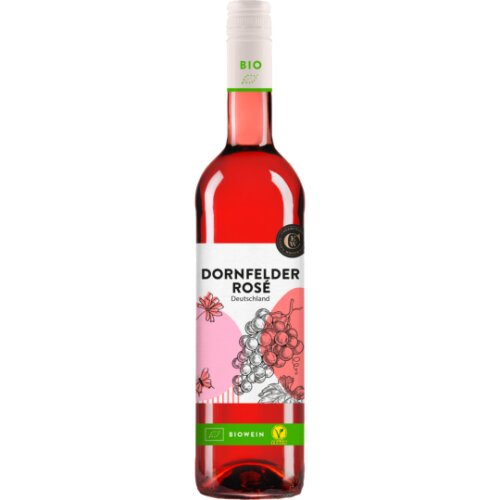 Bio Dornfelder Rose Pfalz QbA halbtrocken 0,75l