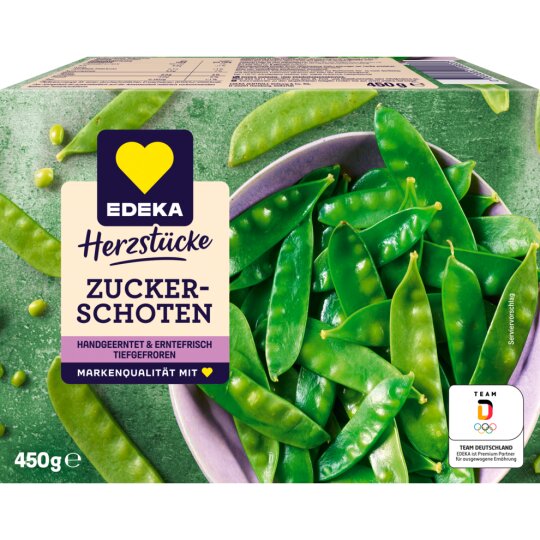EDEKA Herzstücke Zuckerschoten 450g