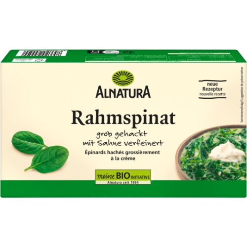 Bio Alnatura Rahmspinat 450g