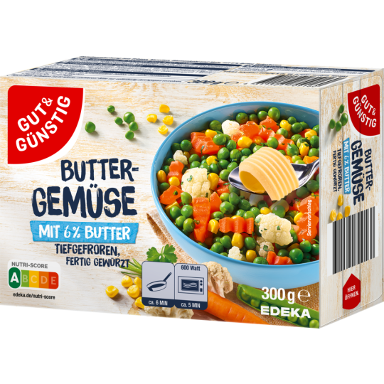 GUT&GÜNSTIG Buttergemüse 300g