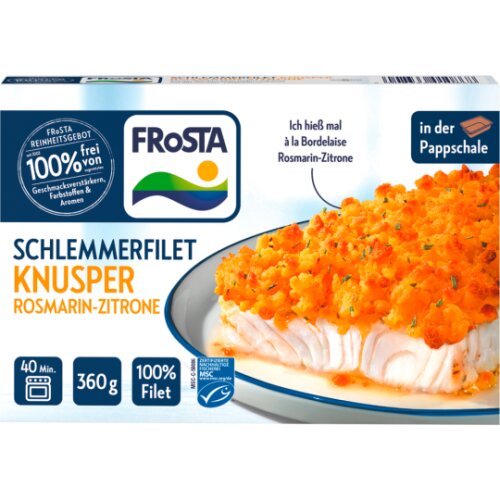 MSC Frosta Schlemmerfilet a la Bordelaise Rosmarin-Zitrone 360g