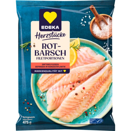 EDEKA Herzstücke Rotbarschfiletportionen 475g