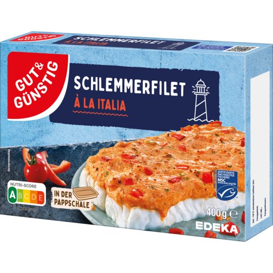 GUT&GÜNSTIG Schlemmerfilet a la Italia 400g