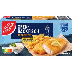 MSC GUT&GÜNSTIG Ofenbackfisch 240g