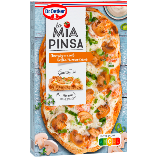 Dr.Oetker La Mia Pinsa Champignons Ricotta Creme 330g