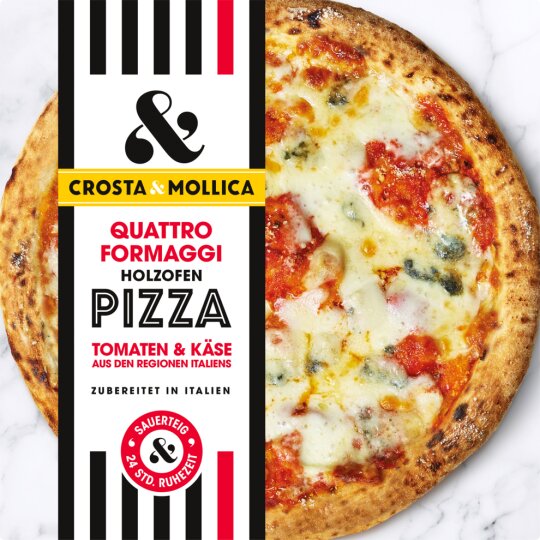 Crosta & Mollica Pizza Quattro Formaggi 423g