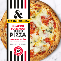 Crosta & Mollica Pizza Quattro Formaggi 423g