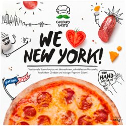 Gustavo Gusto Pizza New York 465g