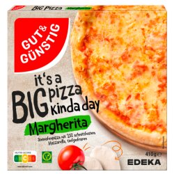 GUT&GÜNSTIG Big Pizza Margherita 410g