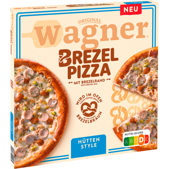 Wagner Brezel Pizza Hütten Style 390g