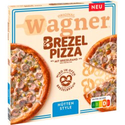 Wagner Brezel Pizza Hütten Style 390g