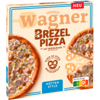 Wagner Brezel Pizza Hütten Style 390g