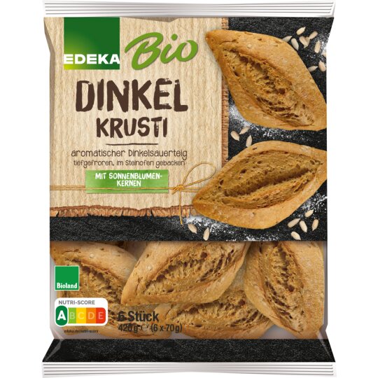 Bio EDEKA Dinkelkrusti 6x70g