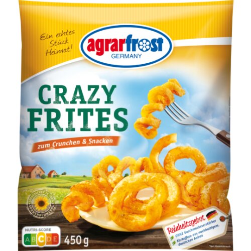 Agrarfrost Crazy Frites 450g