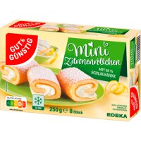 GUT&GÜNSTIG Mini Zitronenröllchen 250g