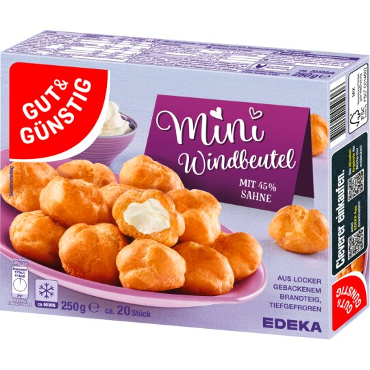 GUT&GÜNSTIG Mini-Windbeutel 250g