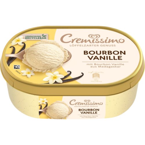Langnese Cremissimo Bourbon Vanille Eis 900ml