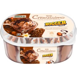 Langnese Cremissimo Nogger Choc Eis 825ml